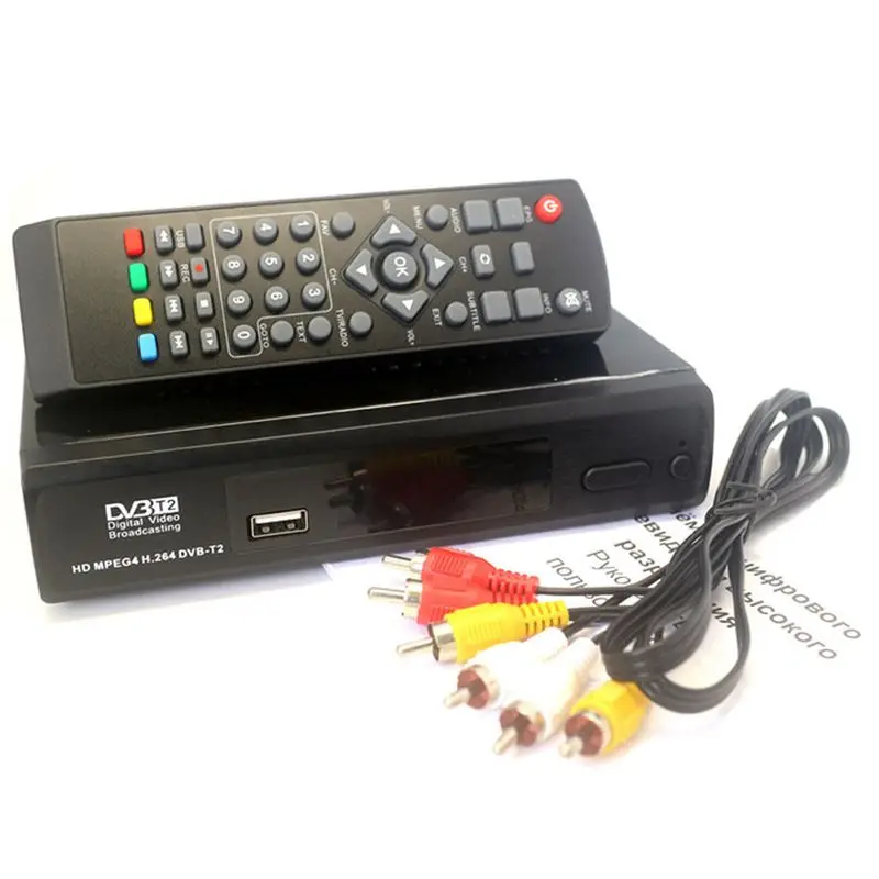1080P DVB-T2 цифровое эфирное вещание конвертер телевизор Youtube