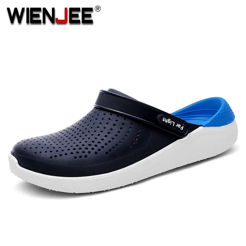 Мужская пляжная обувь сезон лето водонепроницаемая светильник дышащие