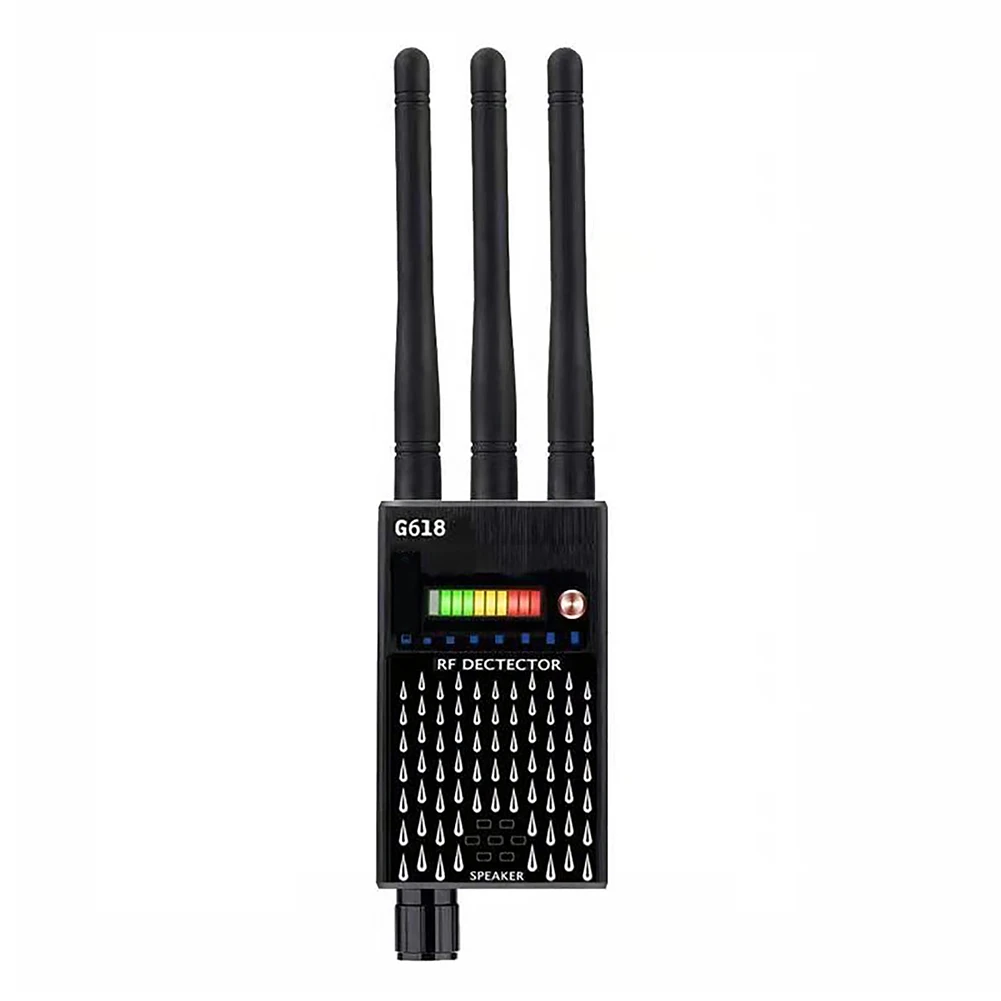 

G618 Proker Detector 3 Antenna Anti RF CDMA Signal Finder For GSM Bug GPS Tracker Wireless Hidden Camera Eavesdropping