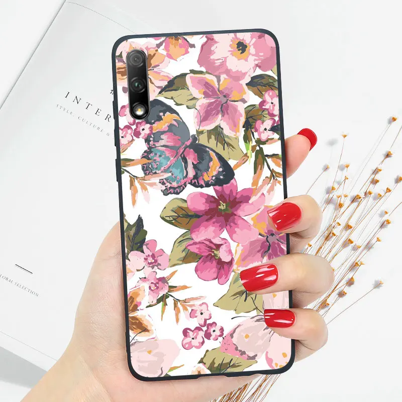oo17 Глянцевая блестящая для huawei honor 7C AUM-L41 чехол задняя крышка huawei honor 7C 8C 8A 8S 8X 9X чехол - Цвет: oo17