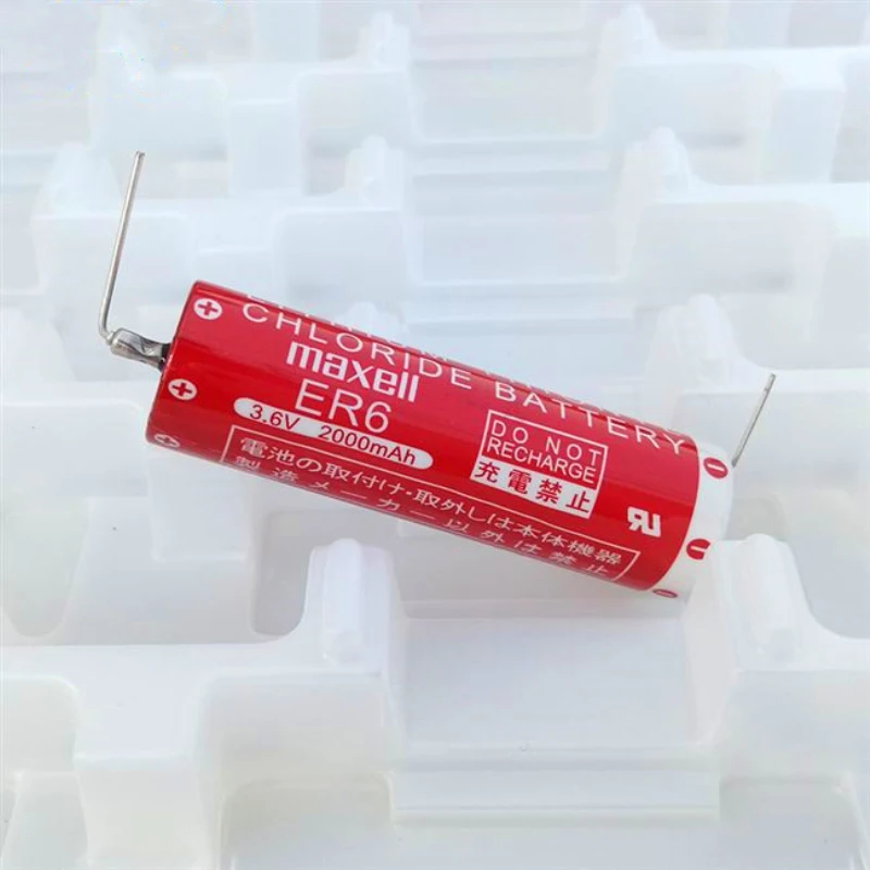 5 шт. iconstel для батарея таблеточного типа MAXELL ER6 3 6 V 2000MAH хлорида с рогатый Япония