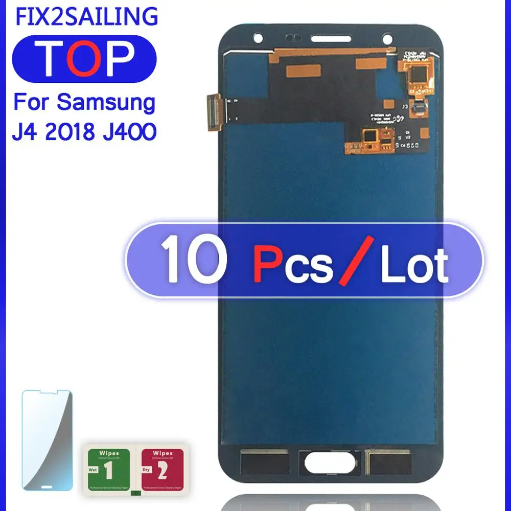 10 шт. дисплей для Samsung Galaxy J4 2018 J400 SM J400F/DS J400M/DS ЖК с сенсорным экраном регулировкой