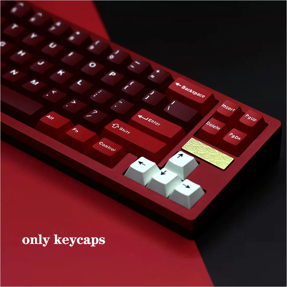 Клавиатура GMK Clone 8008 приглашения Arctic Merlin DMG Double Shot Keycap Cherry Profile ISO Enter 6.25U 7U для