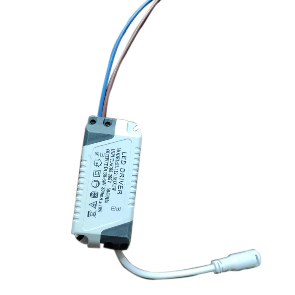 

1pcs LED Light Transformer Power Supply Adapter For Led Lamp/bulb 1-3W 4-7W 8-12W 13-18W 18-24W Safe Plastic Shell LED Driver