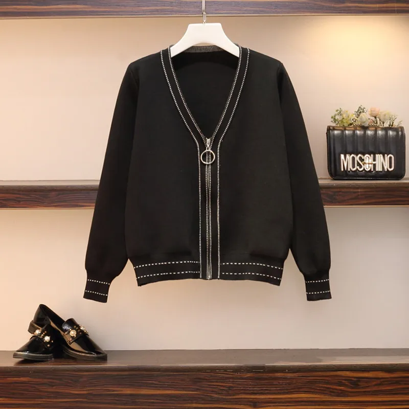 Женский трикотажный брючный костюм весенний комплект из 2 предметов свитер с