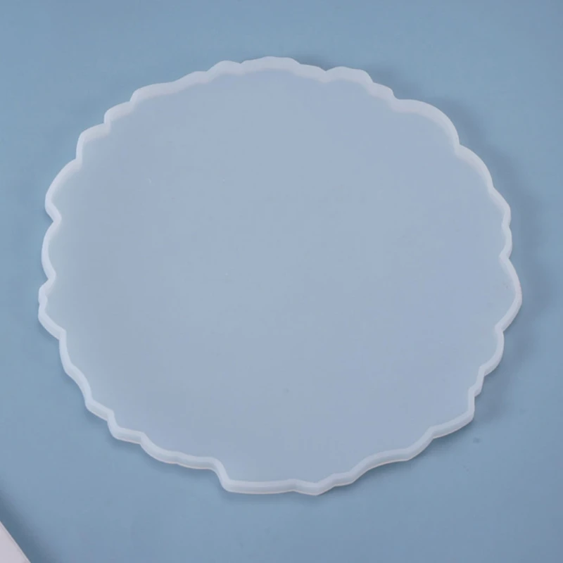 

Crystal Epoxy Resin Mold Fruit Plate Tray Casting Silicone Mould DIY Crafts Jewelry Making Tools Drop shipping