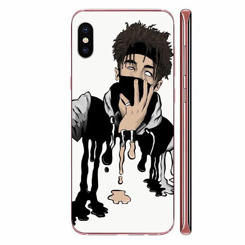 Рэппер в стиле хип-хоп Scarlxrd Swag узор для Motorola G G2 G3 G4 G5 G6 G7 Plus Xiaomi Redmi Note 8 8A 8T 10 K30 5G Pro |