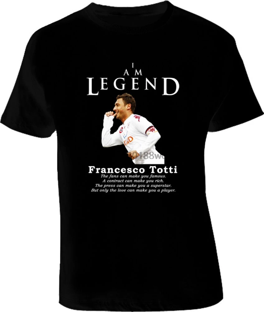 Футболка Francesco Totti As Roma Legend Soccerer Futbol | Мужская одежда