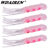 1pcs octopus squid skirt soft lures 12cm 11 5g sea fishing night wobblers artificial glow rubber baits for tuna sai pesca