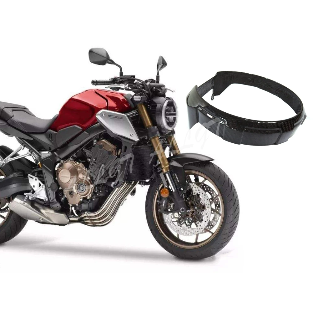 Передняя фара из углеродного волокна для мотоцикла Honda CB650R 2019 +|Накладки и