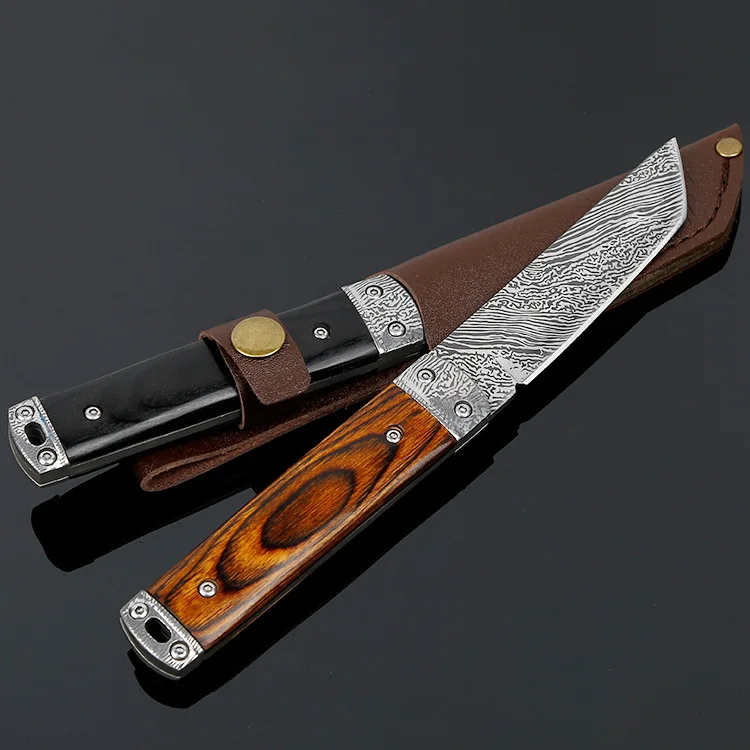 

Dropship outdoor field high hardness sharp tactical knife straight knife wilderness survival fixed blade knife camping tool