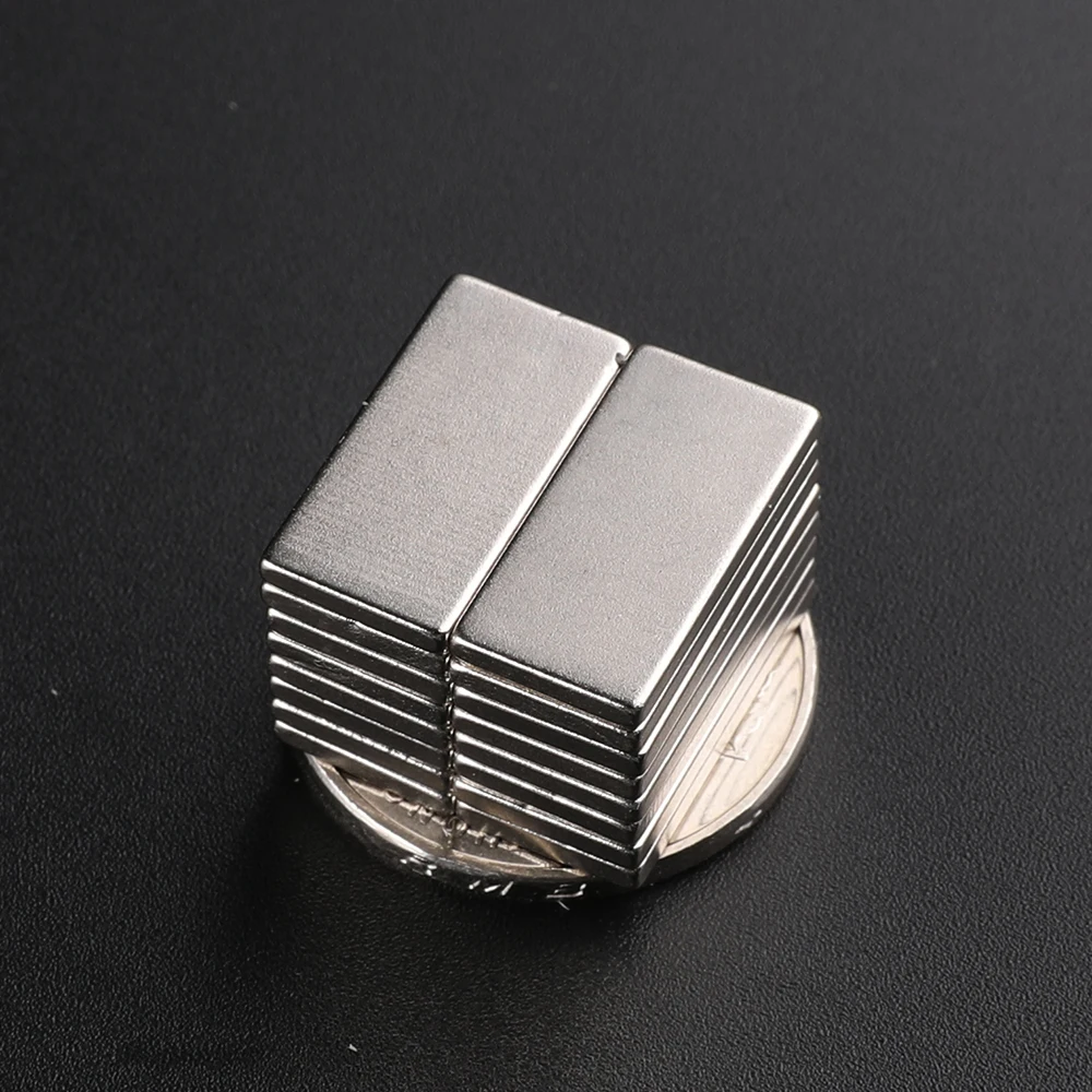 

5/10/15/50Pcs 20x10x2 Neodymium Magnet 20mm x 10mm x 2mm N35 NdFeB Block Super Powerful Strong Permanent Magnetic imanes