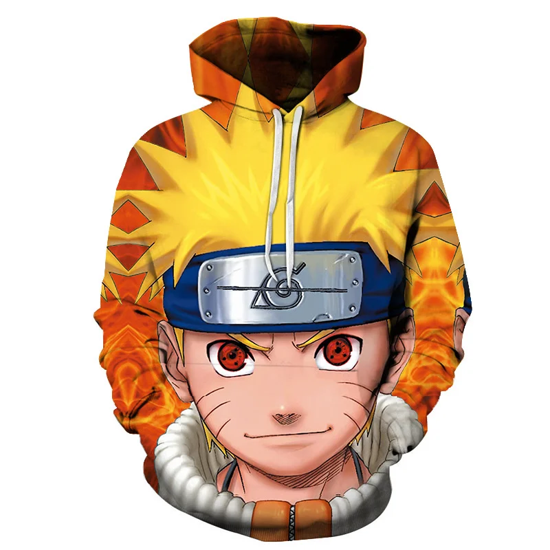 

Spring and Autumn New Men's and Women's Hoodie 3D Printed Japanese Anime Sasuke Children's Pullover Sweatshirt Jacket 110-6xl