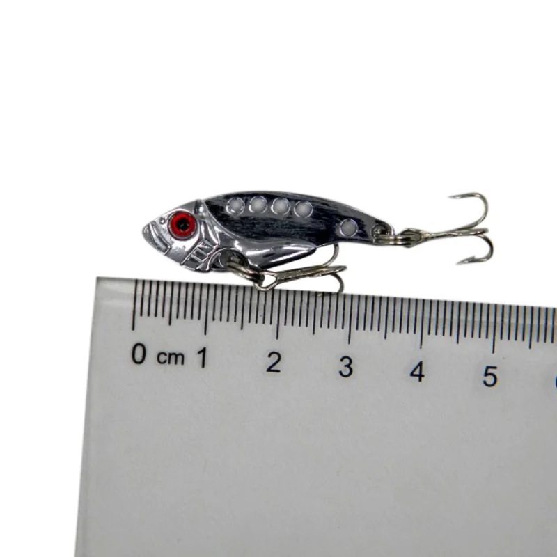 

NEW Bass Emulational Bait Metal Spoon Fishing Lures Crank Bait Tackle Fishing Tool Outdoor Gear