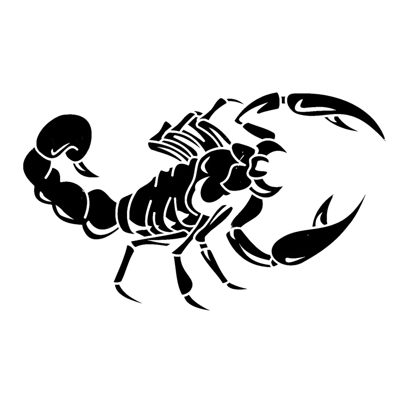 

Car Decoration 3D Scorpion Decal Sticker Cool Vinyl Sticker, Black 30cm