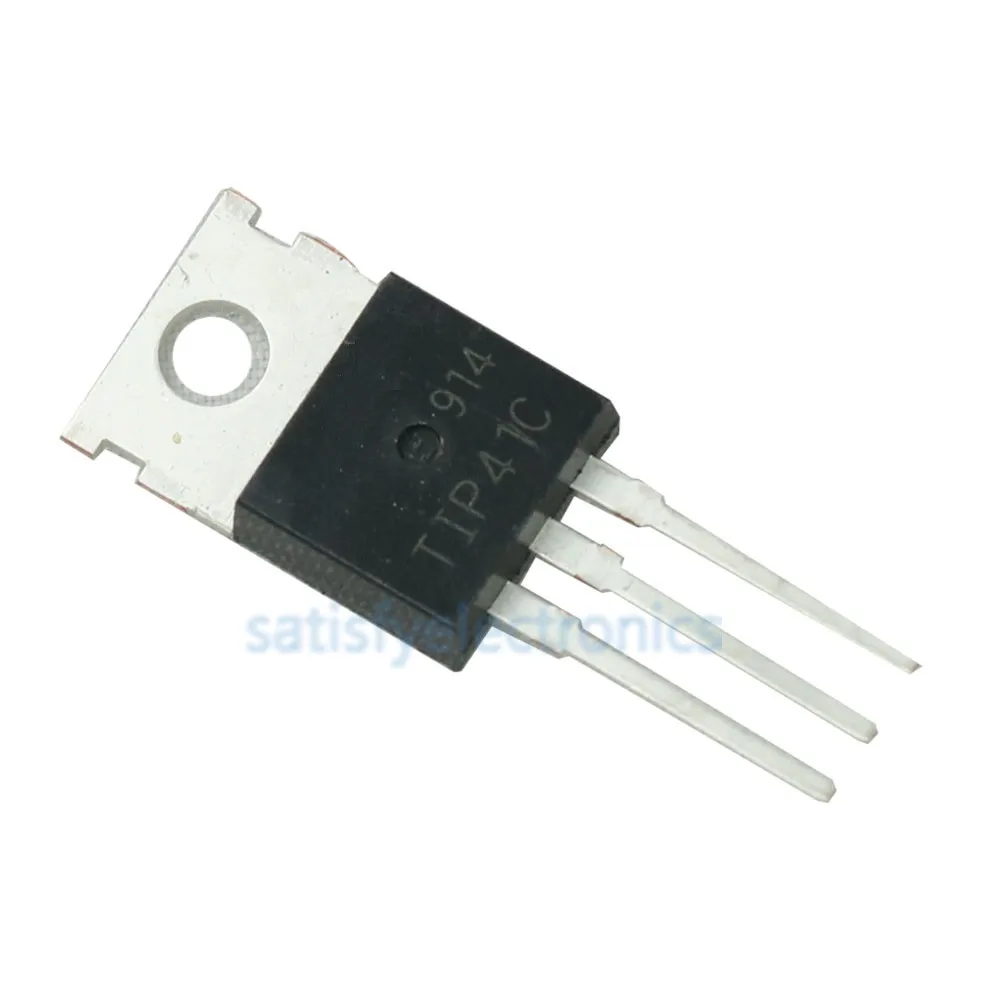 

10 шт., транзистор TIP41C TIP41 NPN TO-220, Новинка