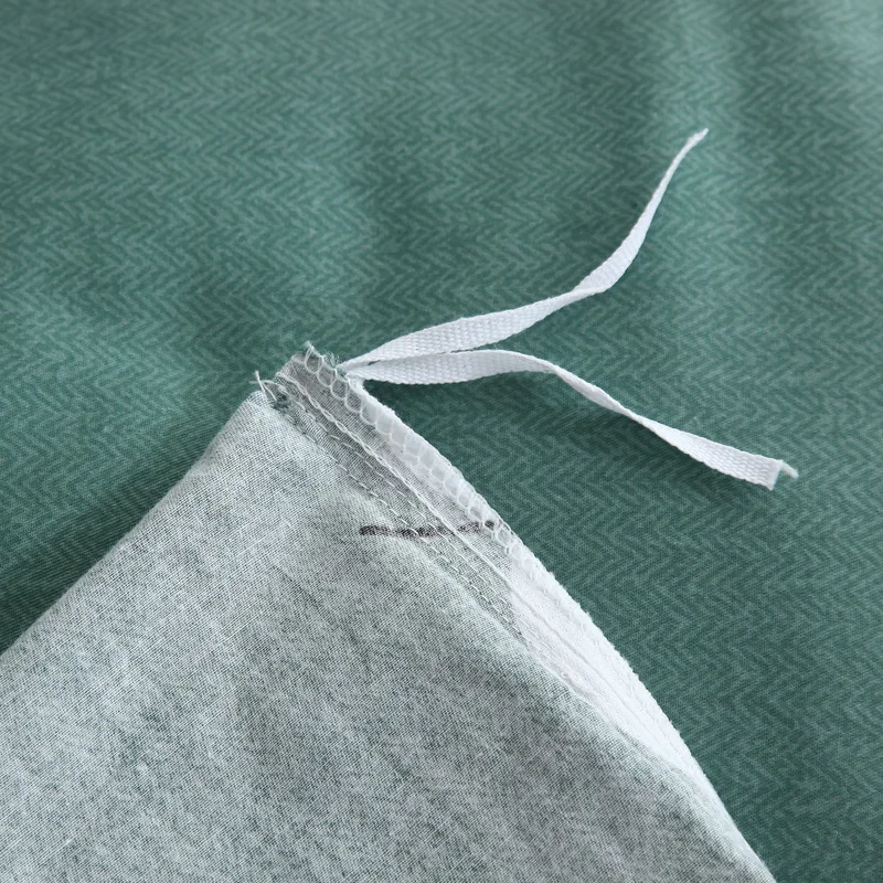 Новинка пододеяльник в скандинавском стиле с зелеными листьями 1 шт. хлопковый