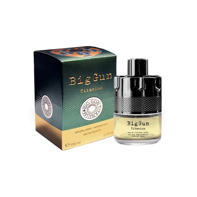Мужские духи Delta Parfum Big Gun Titanium туалетная вода 100 мл Дельта Парфюм Биг Ган Титаниум