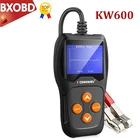 Тестер автомобильных аккумуляторов KW600, анализатор 12 В, 100-2000CCA