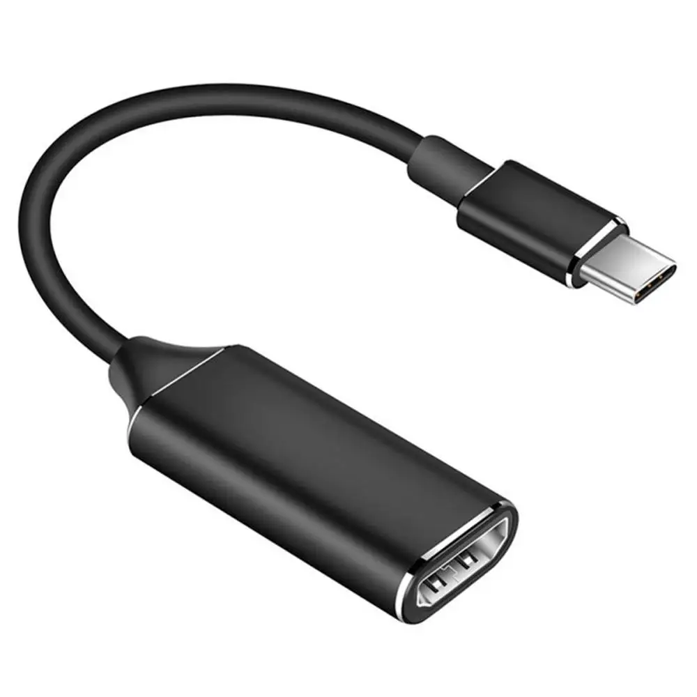 Тип USB C к совместимому с HDMI кабель адаптер 4K 30hz 3 1 мужского и женского пола