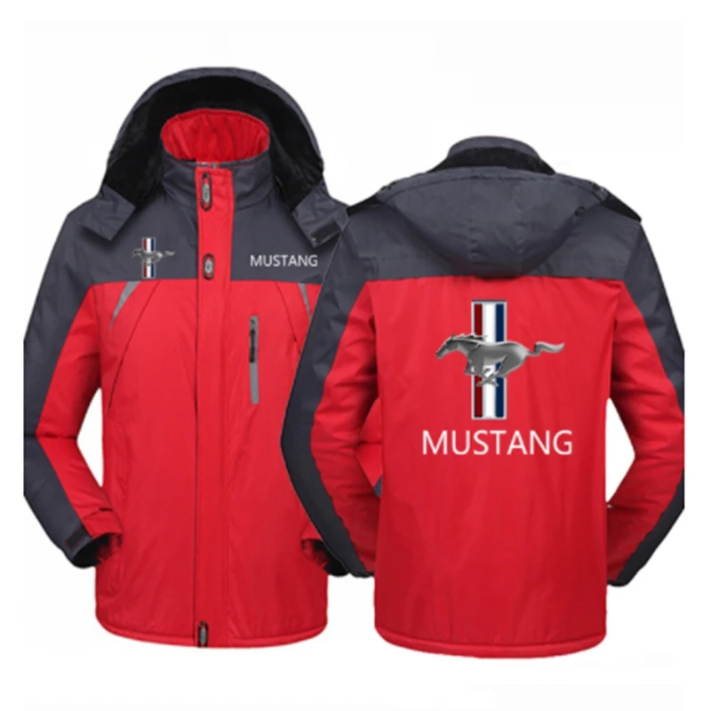 

2021 NEW Winter Mens Womens Mustang Jackets Thicken Windbreaker Waterproof Warm Outdoor Couples Cold-Proof Mountaineering Coats