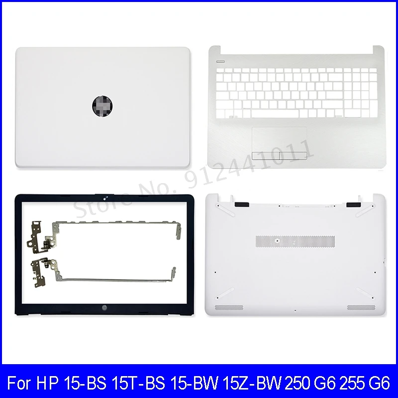 

NEW Laptop LCD Back Cover For HP 15-BS 15T-BS 15-BW 15Z-BW 250 G6 255 G6 Front bezel LCD Hinges Palmrest Bottom Case 924900-001