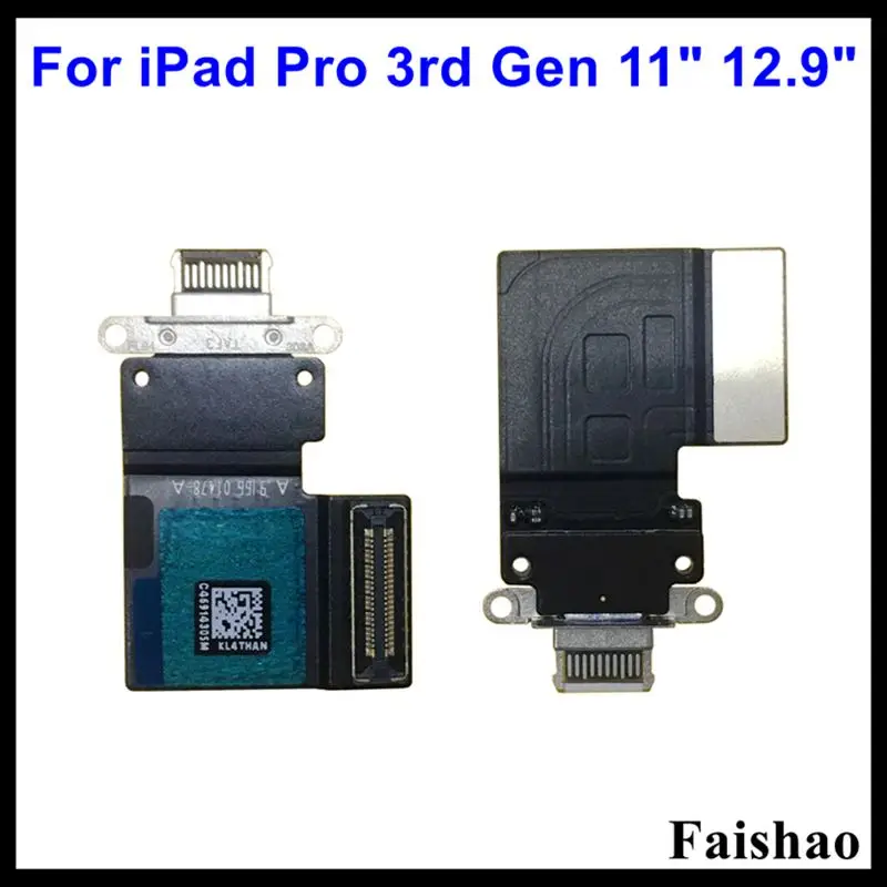 10pcs/lot for iPad Pro 3rd Gen 11" A1980 A1934 A2013 12.9" A1876 A1895 A2014 USB Dock Charger Charging Port Connector Flex Cable -