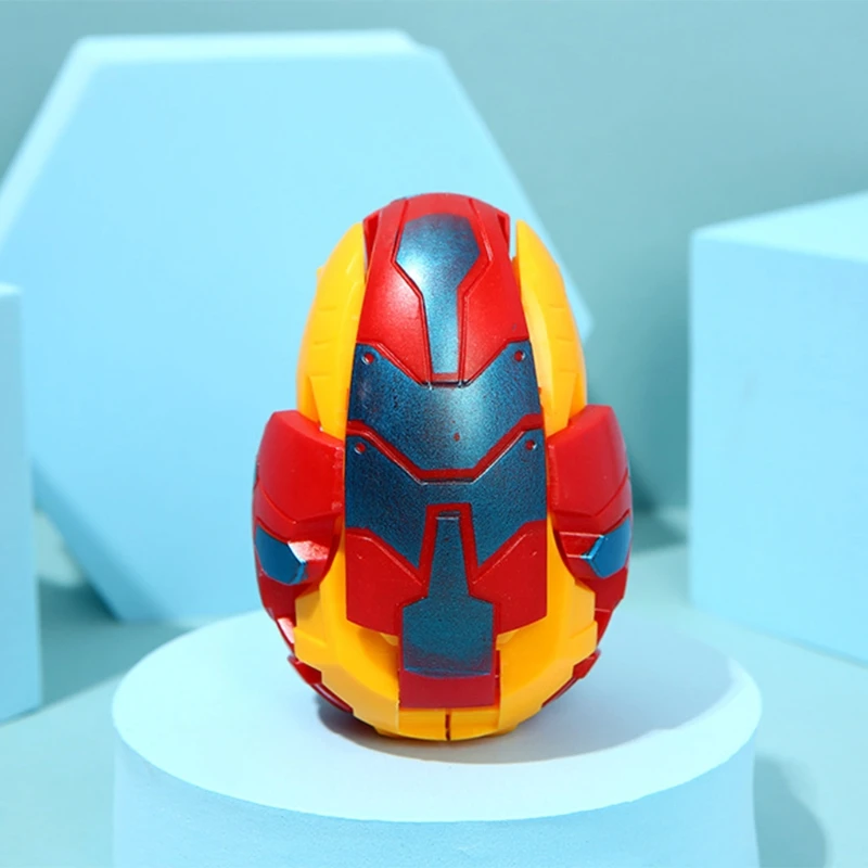 

Dinosaur Eggs Deformation Robot Toy Automatic Transform Kids Educational Gift