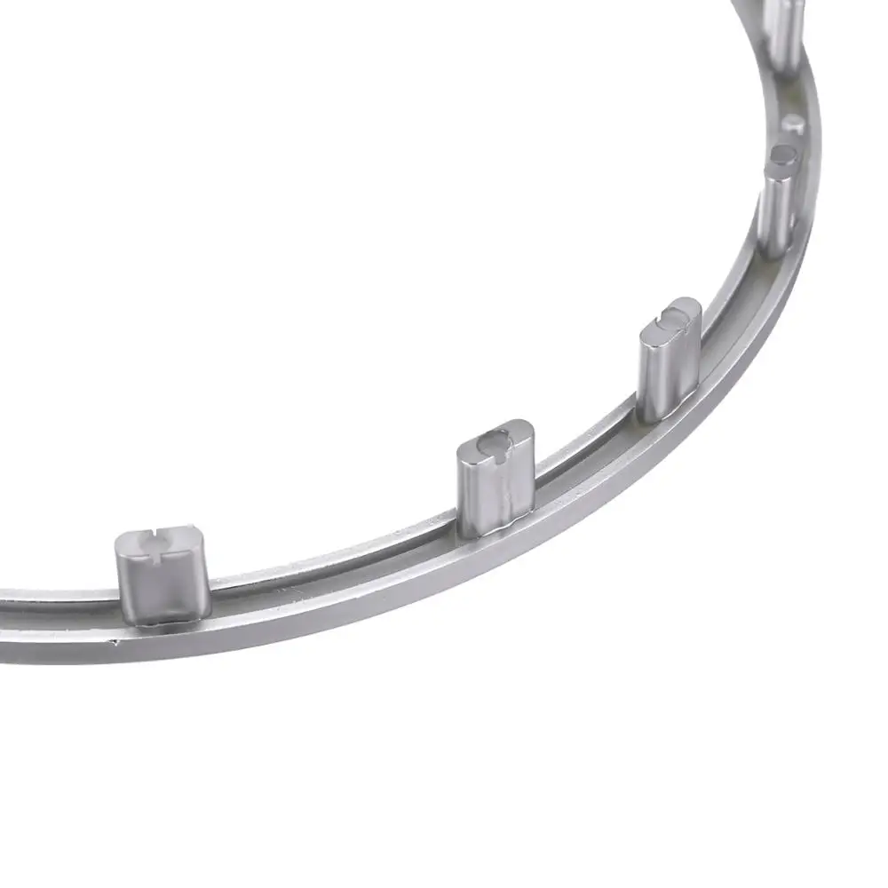 High quality ABS Chrome Steering Wheel Decoration Sticker Trim Sequins Cover Cap Ring For Audi A3 A4 B8 Q3 Q5 2012-17 | Автомобили и