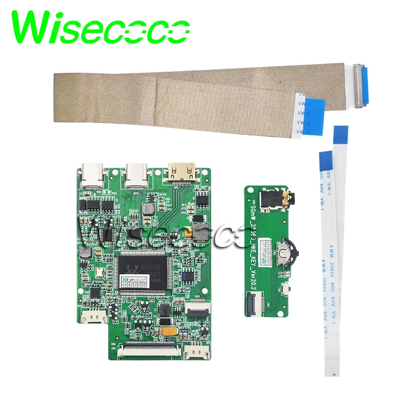 controller board Wiscoco Ноутбук 13,3 дюймов 1920*1080 full HD ips ЖК-экран с HDMI тип-c драйвер платы ПОДДЕРЖКА модель мобильного телефона LQ133M1JW15 - Цвет: controller board