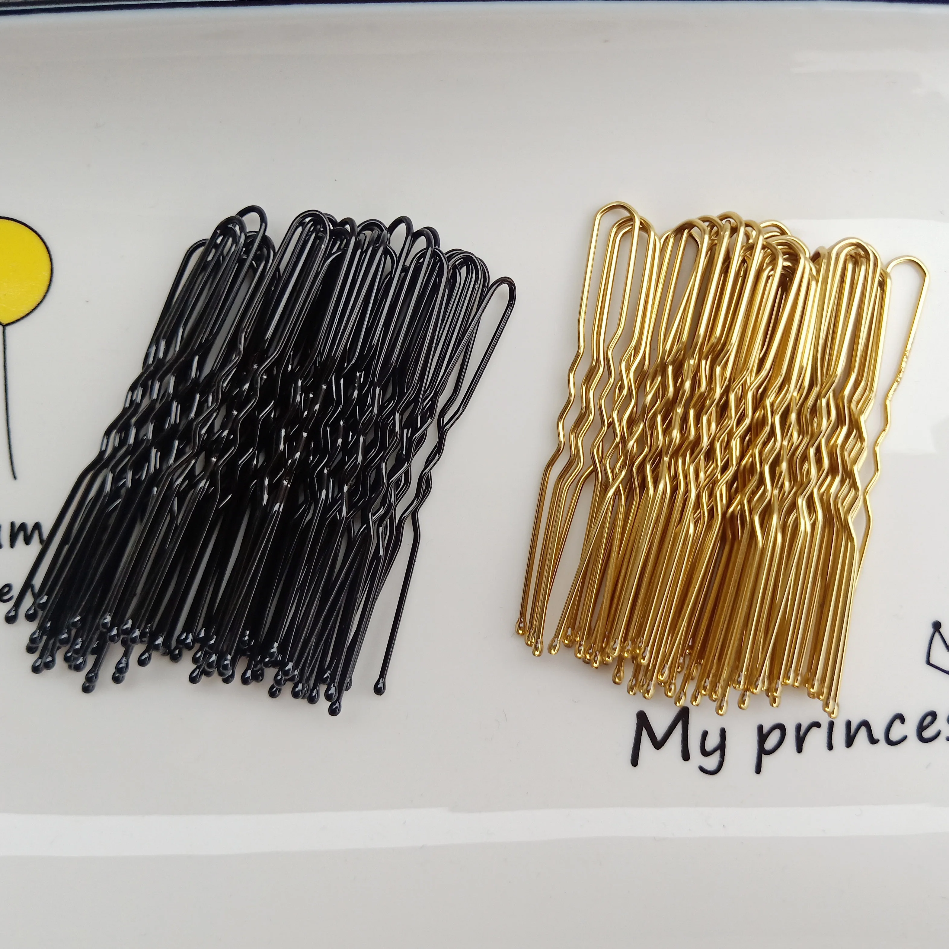 U-образные зажимы для свадебных шпильки из сплава простые металлические