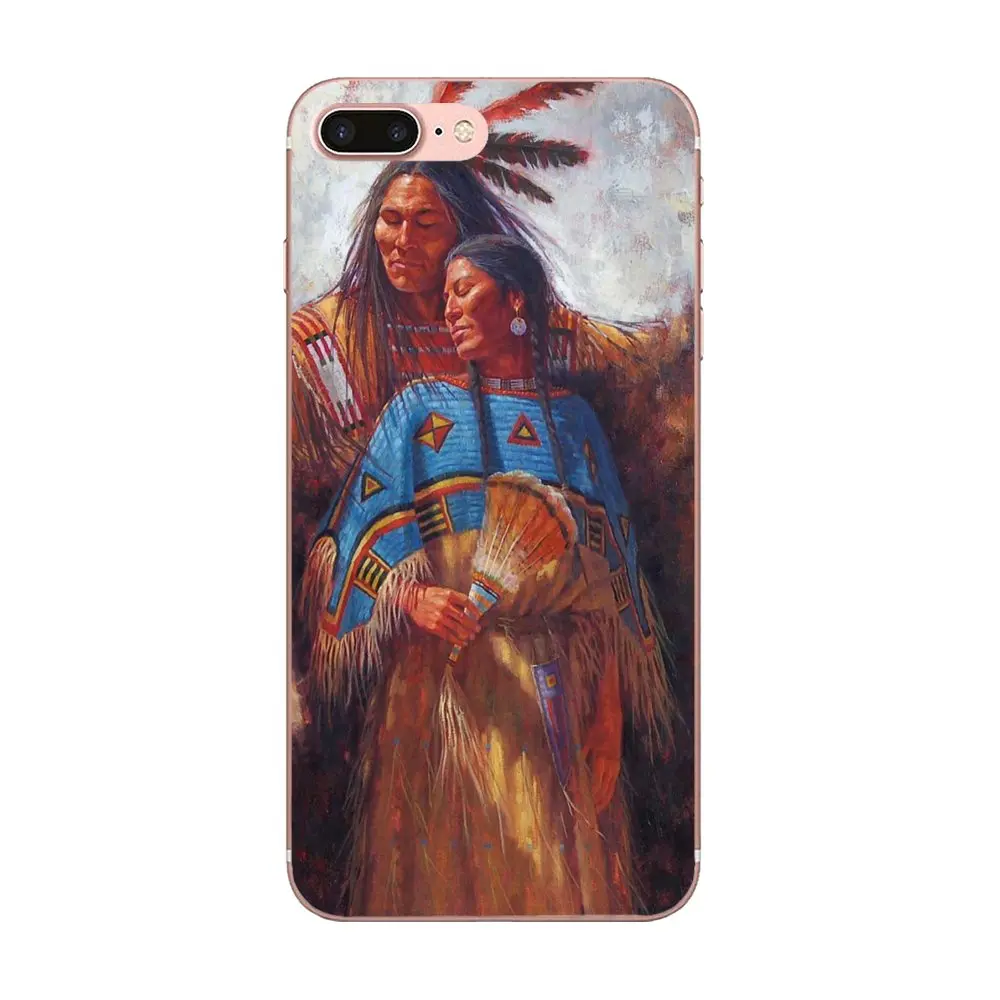 Мягкий модный чехол для телефона Native_american LG G2 G3 G4 G5 G6 G7 K4 K7 K8 K10 K12 K40 мини стилус ThinQ
