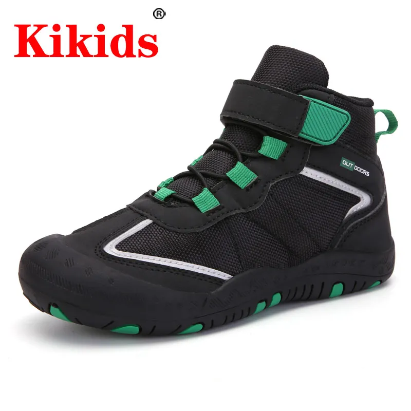 

Kikids 2020 New Sneakers Kid Walking Shoes Non-slip Waterproof Shoes Outdoor Walk Climbing Working Boy Kids Boots Breathe Shoes