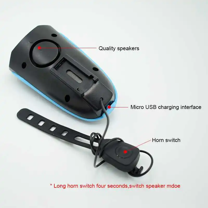 Перезаряжаемый велосипедный светильник передняя фара для велосипеда