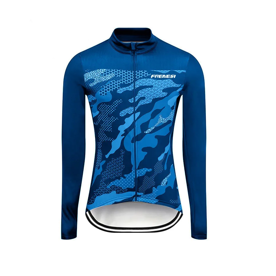 

Frenesi maillot ciclismo Unisex Winter Autumn long sleeve cycling jersey Bike jacket MTB Outdoor Wear Bicycle Clothing