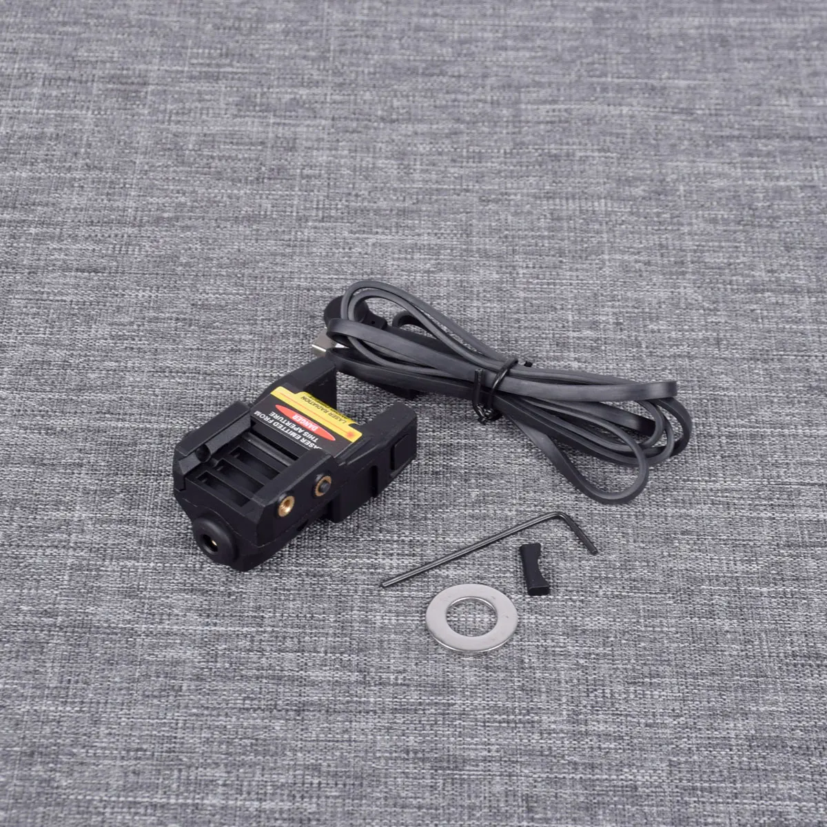 Тактический перезаряжаемый зеленый лазерный прицел с функцией постоянного