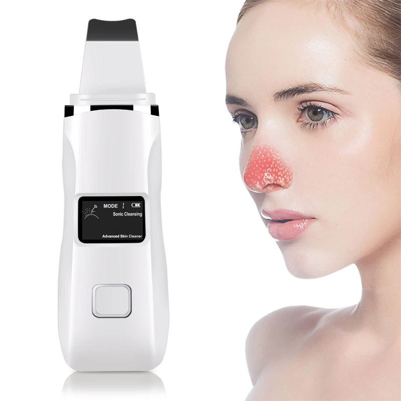 Ультразвуковой скребок для кожи лица Ион глубокое очищение пилинг