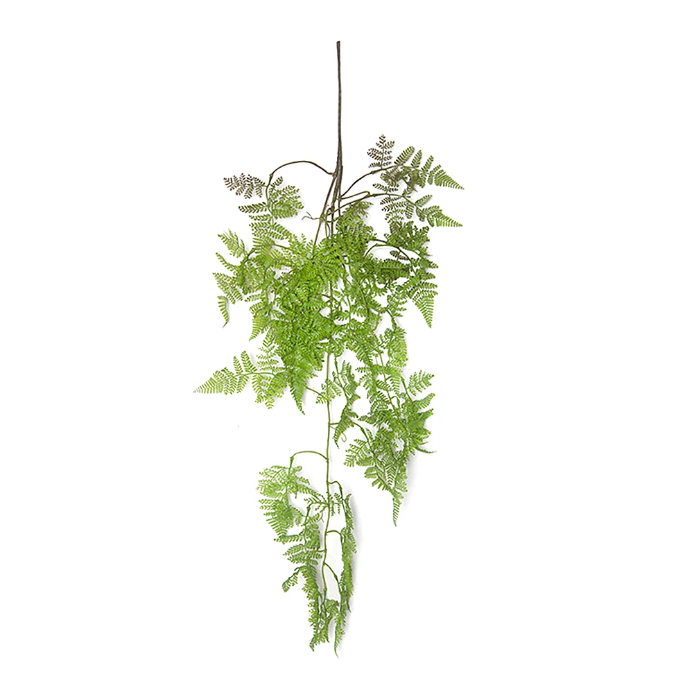 Artificial Plant Fake Leaf Simulation Plastic Window Hanging Decoration Flower Fishtail Pinecone Leaves | Дом и сад