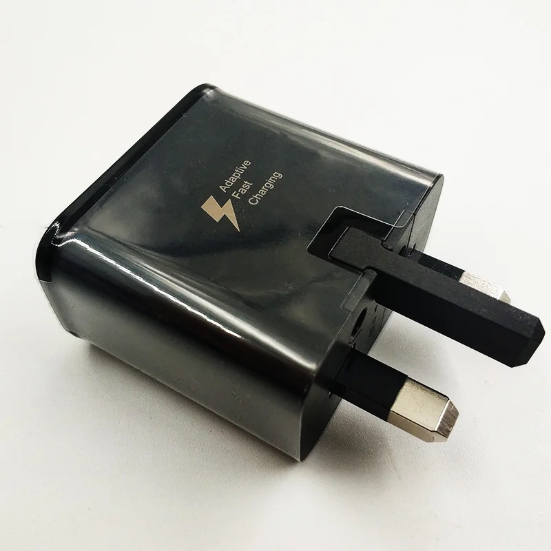 Charger Only Быстрое зарядное устройство samsung, адаптер с британской вилкой, 9 В, 150 А, быстрая зарядка, см, Micro USB кабель для samsung Galaxy S6, S7 Edge, A3, A5, A7, J7 - Тип штекера: Charger Only