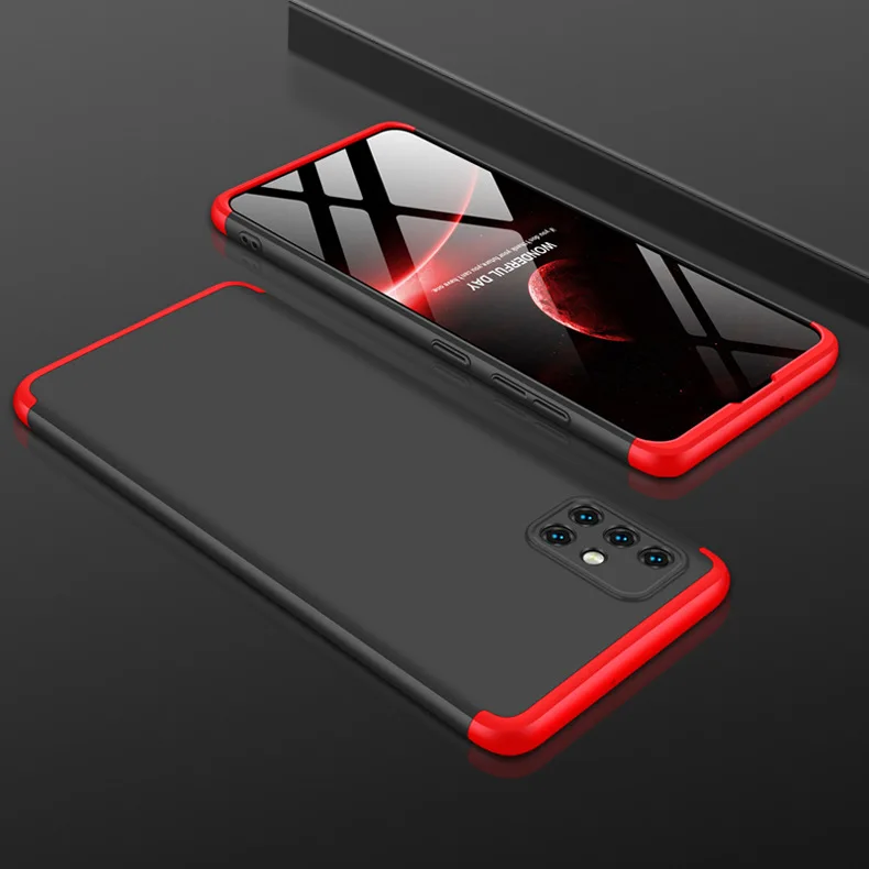Для oppo realme xt чехол футляр 3 в 1 матовый армированный гибридный защитный накладка