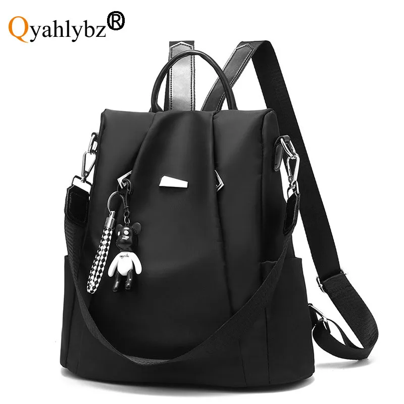 

Женский рюкзак-Антивор из ткани Оксфорд, с ремешком на плечо