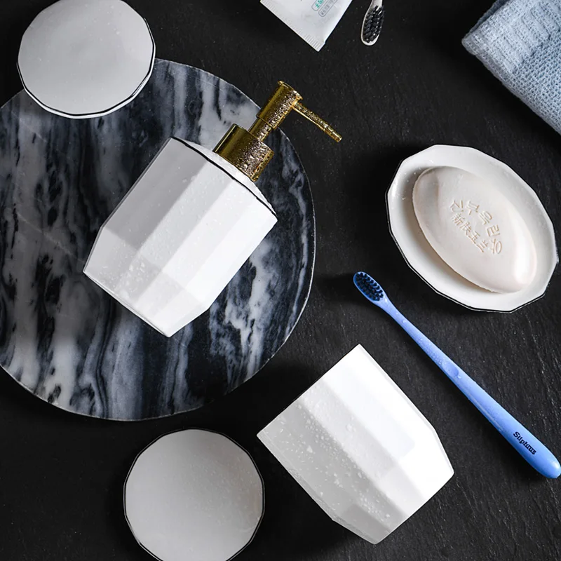 1 шт. 400 мл ванная комната декоративная керамика Лосьон бутылка керамическая