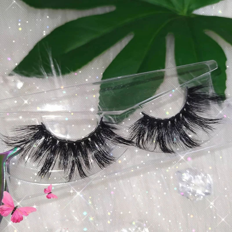 25 мм норковые ресницы длинные натуральный драматический объемное наращивание