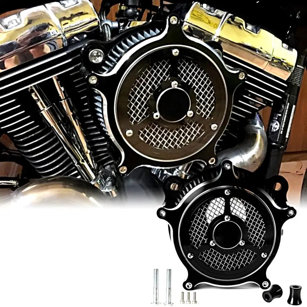 Набор воздухоочистителей для Harley Touring M8 Electra Street Glide Road King FLHX FLHR 2017 2020|Накладки и