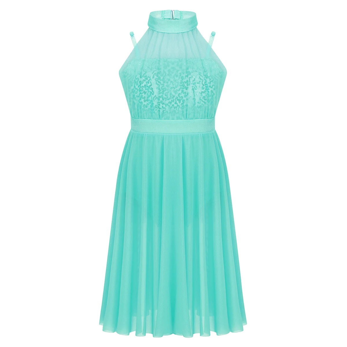 Iiniim/Детская танцевальная одежда для девочек; Vestido de festa; вечерние фатиновые трико с блестками; лирические балетные балетный зал; танцевальное платье-пачка