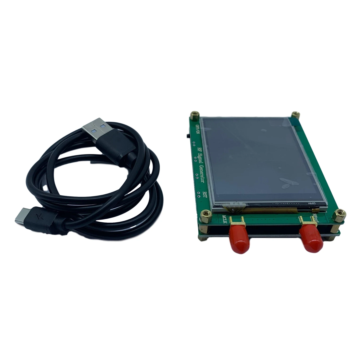 

ADF4351 RF Sweep Signal Source Frequency Generator Board 35M-4.4G with Touching Screen Signal Generator