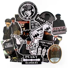 18Pcs/set TV Show Peaky Blinders Stickers Cool Scrapbooking Stickers Refrigerator Luggage Laptop Stickers Decals