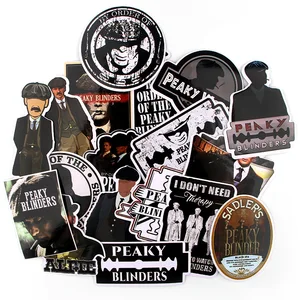 18pcsset tv show peaky blinders stickers cool scrapbooking stickers refrigerator luggage laptop stickers decals free global shipping