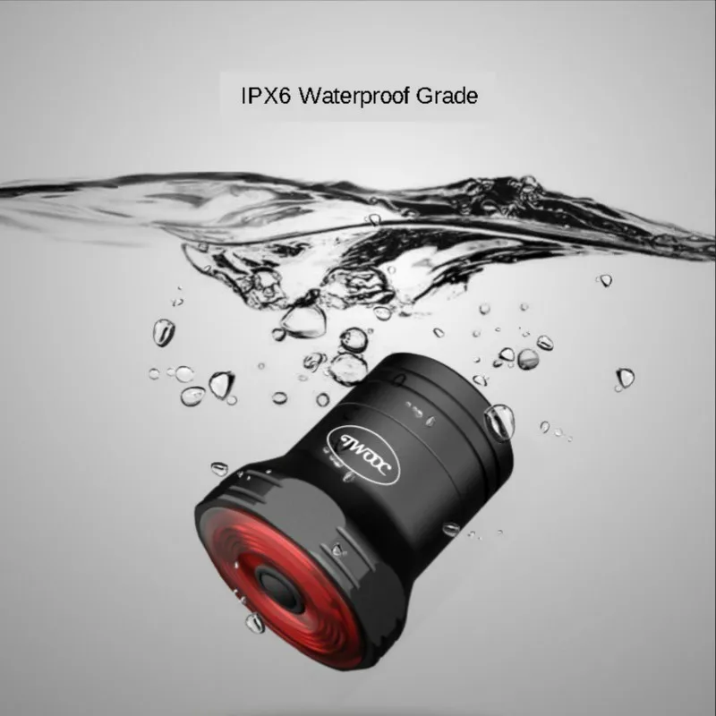 2020 USB зарядка для велосипеда интеллектуальная Тормозная Хвостовая лампа