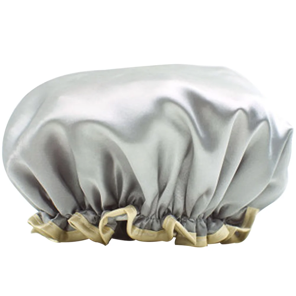 

Cooking, Large Spa Bath Shower Cap Elastic Band Waterproof Reusable Travel